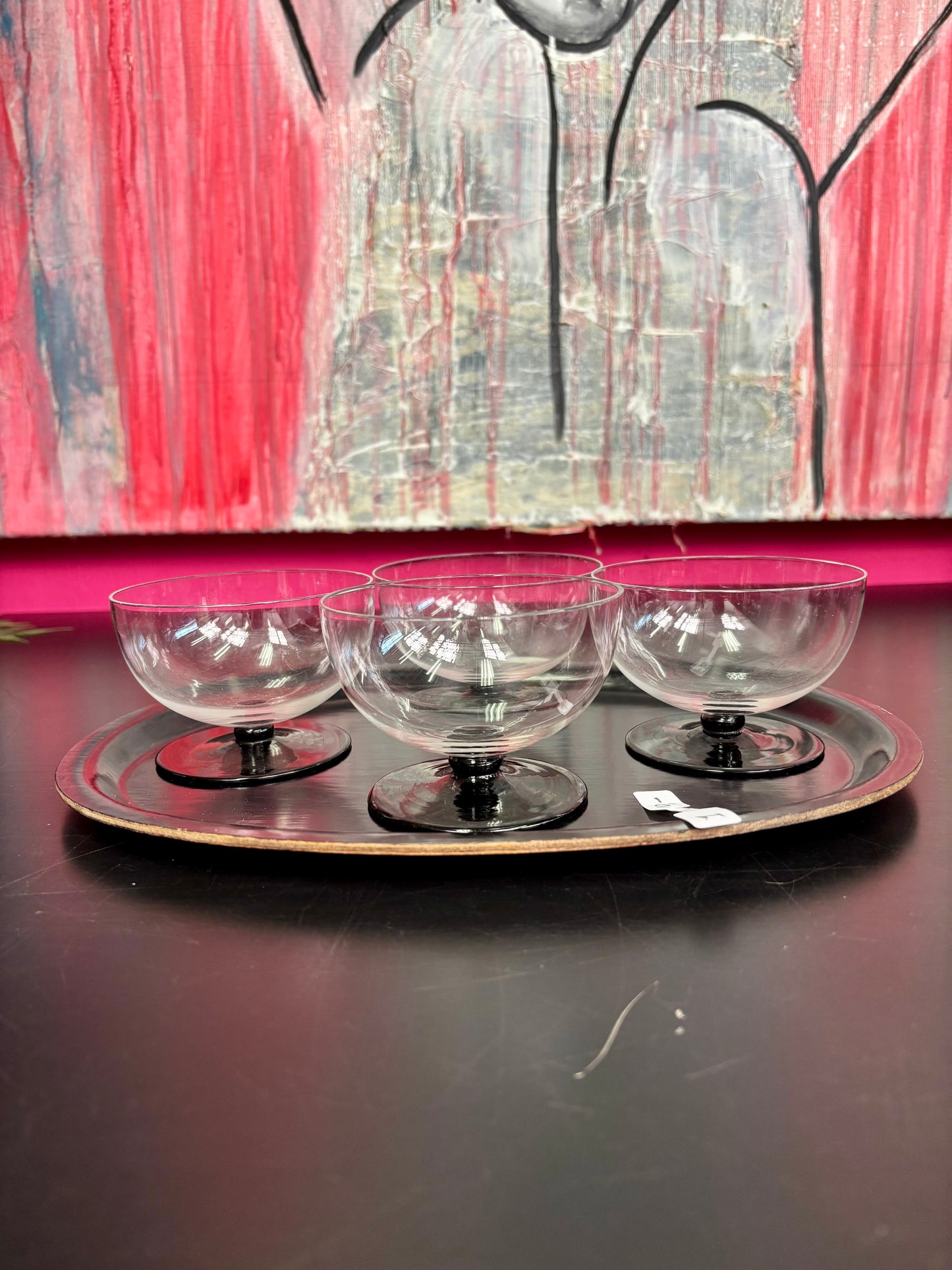 Artdeco glazen