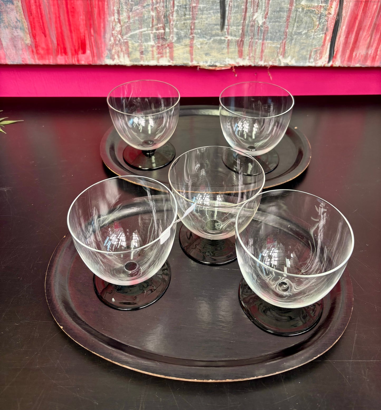 Artdeco glazen